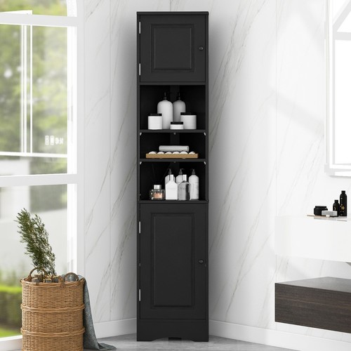 Modern tall bathroom storage - modern,