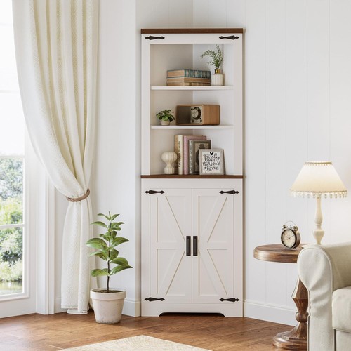 Tall corner storage - 68'',