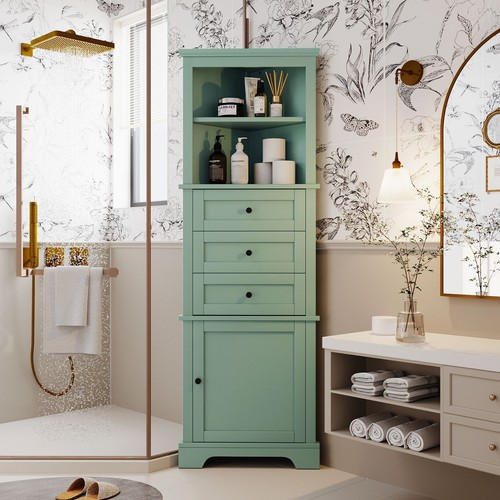 Triangle tall bathroom corner - triangle,