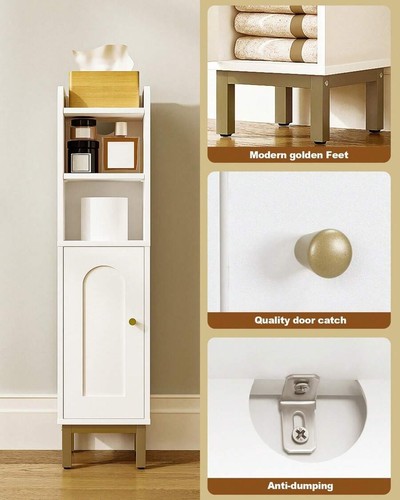 Slim bathroom storage cabinet - bathroom,