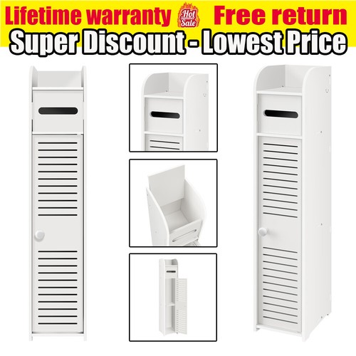 White bathroom cabinet corner - cabinet,