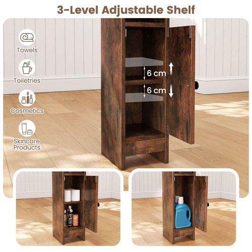 Corner floor cabinet - floor, with