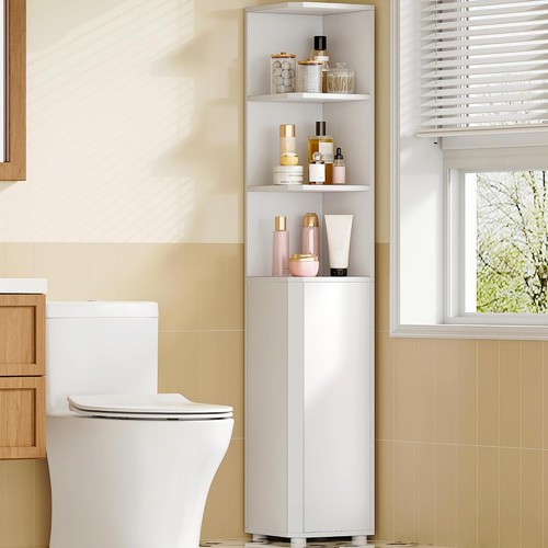 Corner cabinet tall bathroom - cabinet,,