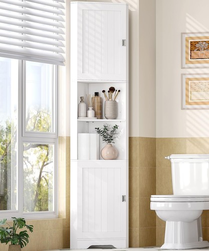 Tall corner storage cabinet - corner,