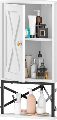 Bathroom wall cabinet corner - bathroom,