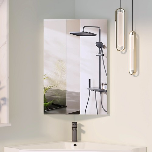 Bathroom mirror cabinet - bathroom, wall