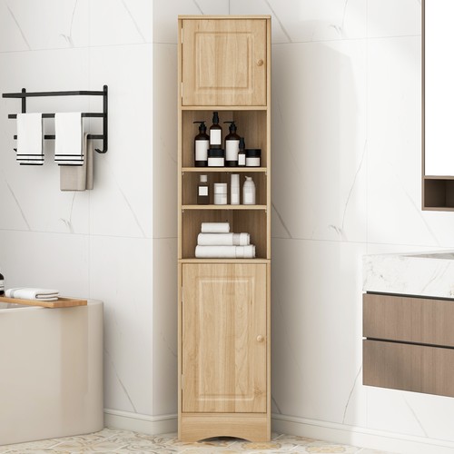 Tall corner cabinet with doors - tall,
