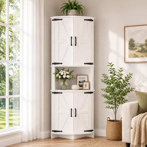Tall corner cabinet - corner,
