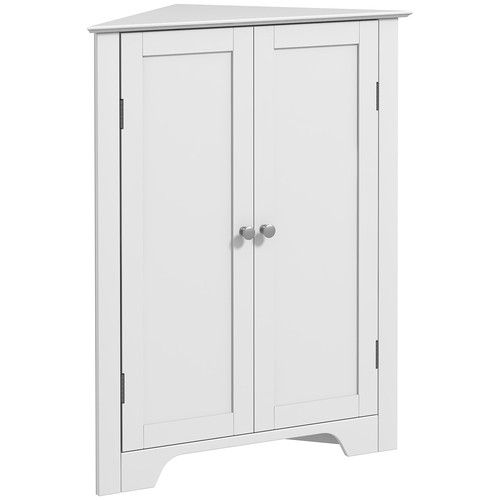 Corner triangle bathroom - corner,